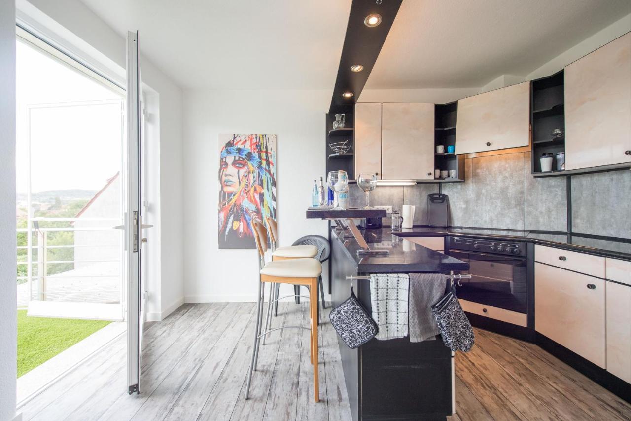 Weitblick-Ferienwohnung Eisenach Luaran gambar