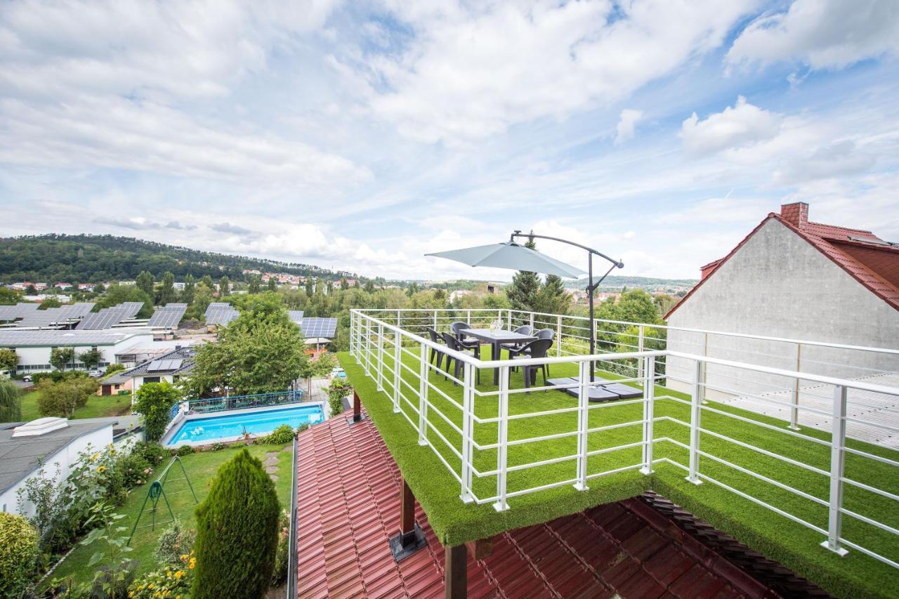 Weitblick-Ferienwohnung Eisenach Luaran gambar