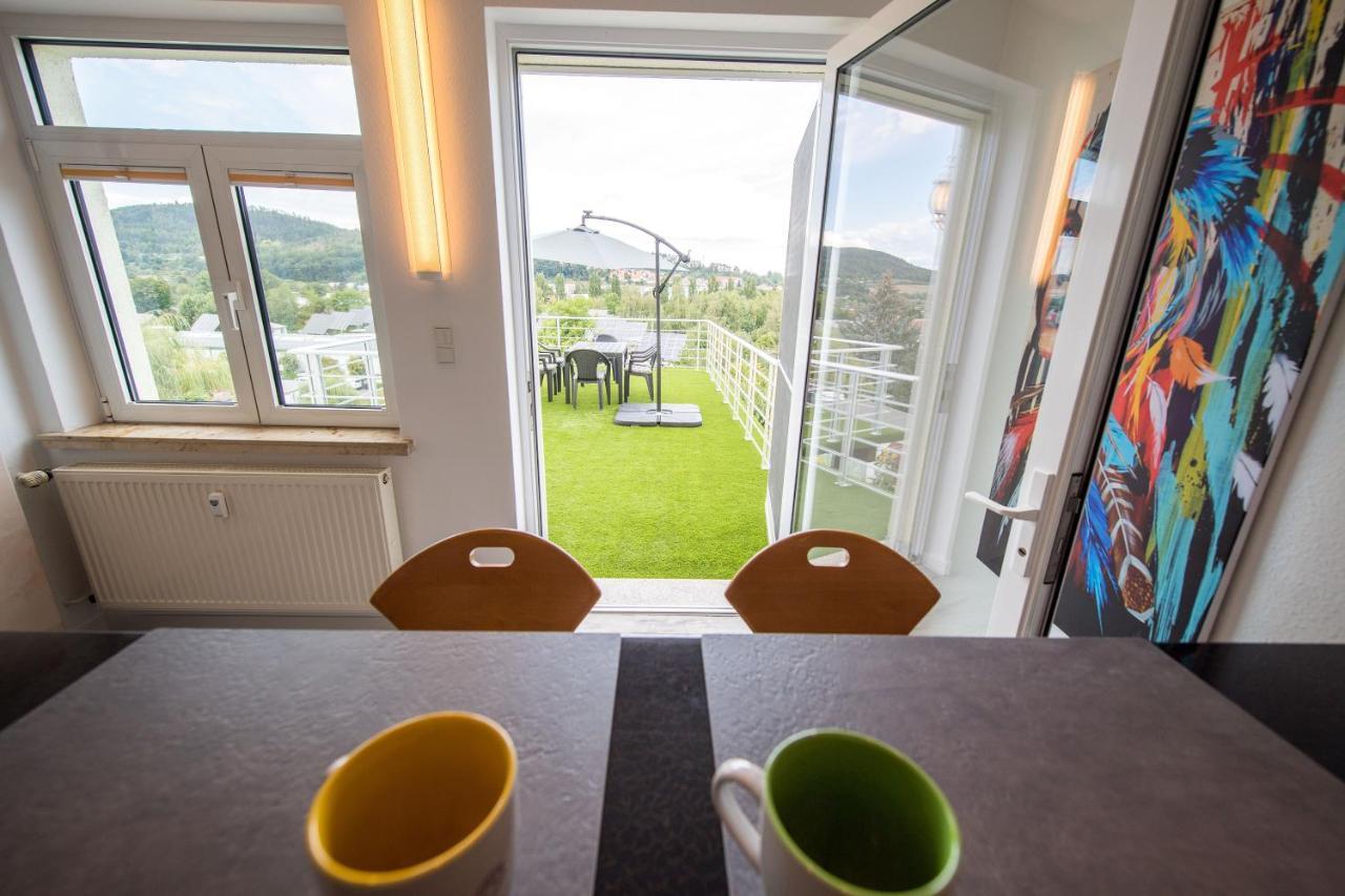 Weitblick-Ferienwohnung Eisenach Luaran gambar